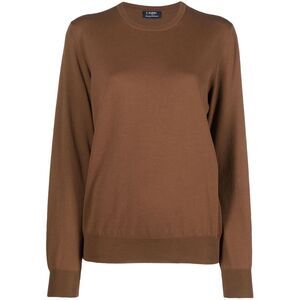 Barba Men Brown Cotton Sweater